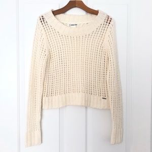 🔴 3/$20 HANG TEN Long Sleeve Open Knit Pullover